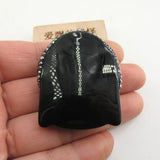 39x49mm Religious Quartz Carved Buddha Head Pendant