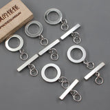 5 Pcs 20MM Circle Round OT Clasps for Jewelry Making