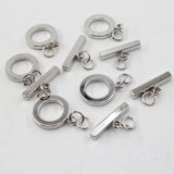 5 Pcs 20MM Circle Round OT Clasps for Jewelry Making