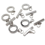 5 Pcs 20MM Circle Round OT Clasps for Jewelry Making