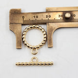 5 Pcs Jewelry Findings 20MM Clasps for Pearl Bracelets Necklaces DIY Craft