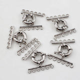 6 Strands Circle Clasps for Jewelry Making DIY Craft