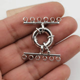 6 Strands Circle Clasps for Jewelry Making DIY Craft
