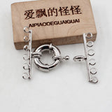 6 Strands Circle Clasps for Jewelry Making DIY Craft