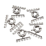 6 Strands Circle Clasps for Jewelry Making DIY Craft