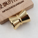 5 Pcs Copper Yellow Plated Magnet Clasps for Jewelry Making