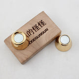 5 Pcs Copper Yellow Plated Magnet Clasps for Jewelry Making