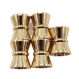 5 Pcs Copper Yellow Plated Magnet Clasps for Jewelry Making