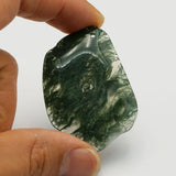 5Pcs Natural Red Green Mix Agate Freedom Shape Nugget Pendant