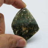 5Pcs NO008 Red Green Mix Agate Nugget Pendant For Pearl Necklace
