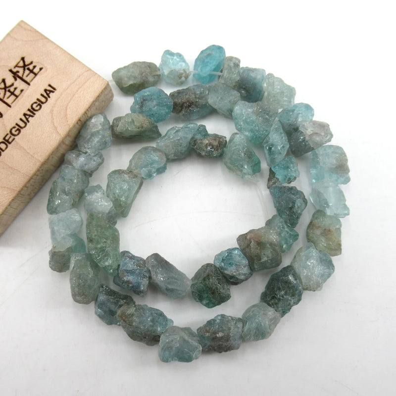 Natural Kyanite Quartz Rough Nugget Beads 16'' Loose Beads DIY