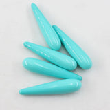 5 Pcs Turquoise Sea Shell Pearl Half Hole Beads For DIY