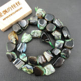 Green Agate Rough Nugget Beads 15.5'' Loose Beads Jewelry Making DIY