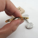 CZ Pave Oval Clasps for DIY Jewelry Making