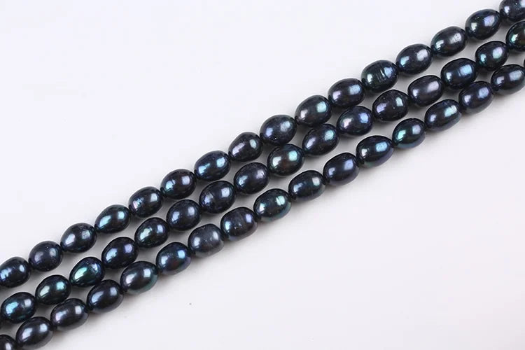 10-11mm Natural Rice Shape Water Pearl Beads Bulk