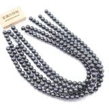 APDGG 9mm Peacock Pearl Loose Beads Necklace Bracelet DIY