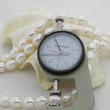 APDGG Natural AA 9-12mm rice freshwater pearl strands loose beads