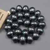 Natural Egg Oval Colorful Shell Beads Mother of pearl Loose Beads