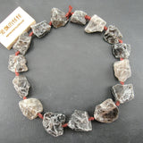 APDGG Smoky Quartz Rough Beads 16.5'' Strand DIY Jewelry Making