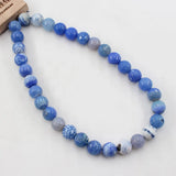 APDGG 12MM Round Agate Loose Beads 15" Strands for Jewelry Making