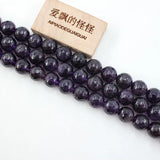 APDGG Amethyst Loose Beads 15.5" Strands Jewelry Making DIY