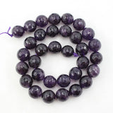 APDGG Amethyst Loose Beads 15.5" Strands Jewelry Making DIY