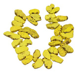 Top-drilled Yellow Turquoise Loose Beads 15'' Strands DIY