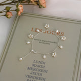 ASHIIQI Freshwater Pearl Bracelet 925 Sterling Silver Wedding