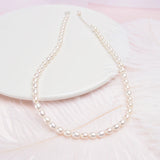 ASHIQ Mini Freshwater Pearl Necklace 925 Sterling Silver Girl Gift