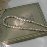 Baroque Pearl Necklace 925 Silver Clasp