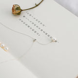 7-8mm Freshwater Pearl Necklace 925 Silver Jewelry for Women