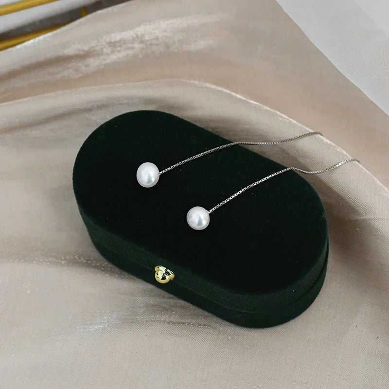 Freshwater Pearl Long Earrings for Women