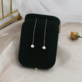 Freshwater Pearl Long Earrings for Women