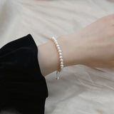 925 Silver FreshwaterPearl Bracelet for Women