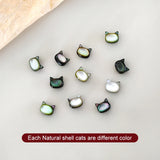 925 Silver Shell Cat Earring Women Party Jewelry Gift