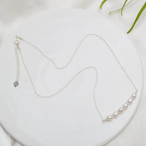 925 Silver Necklace Freshwater Pearl Jewelry for Women