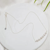 925 Silver Necklace Freshwater Pearl Jewelry for Women