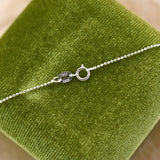 925 Silver Square Rose Pendant Necklace for Women Gift