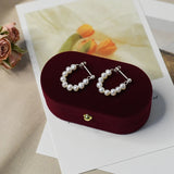 925 Silver Earrings with Freshwater Pearls for Girls/Women