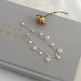 925 Silver Pearl Bracelet for Women