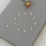 925 Silver Pearl Bracelet for Women