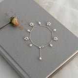 925 Silver Pearl Bracelet for Women