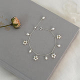 925 Silver Pearl Bracelet for Women