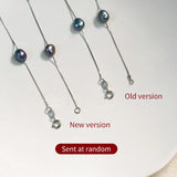 Baroque Pearl Necklace Pendant with 925 Silver Chain