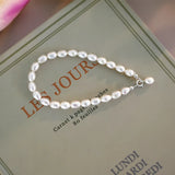 Kids Bracelet Real Mini Freshwater Pearl for Girls Cute Gift 925 Silver Jewelry