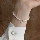 Kids Bracelet Real Mini Freshwater Pearl for Girls Cute Gift 925 Silver Jewelry