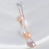 925 Silver Bracelet Freshwater Pearl Jewelry Gift