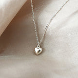 925 Silver Heart Necklace for Women Gift
