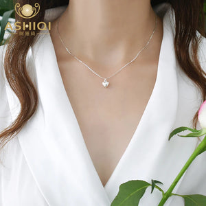 925 Silver Heart Necklace for Women Gift