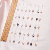925 Silver Baroque Pearl Bracelet Women Freshwater Pearl Jewelry